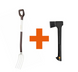 Набір Fiskars: Вила садові White + Сокира теслярська Solid A10 1070715105108 фото 7