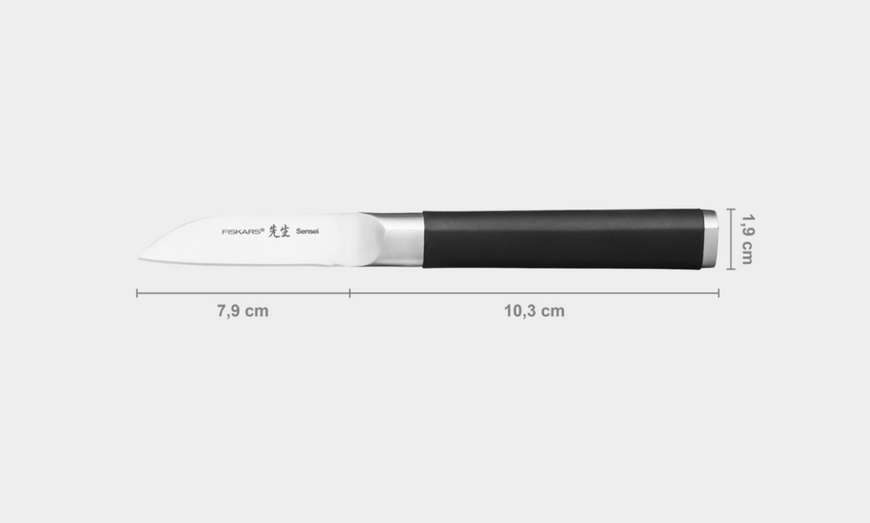 Ніж для чистки Fiskars Sensei 7 см (1024723) 1024273 фото