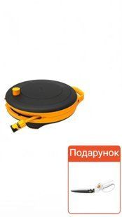 Набір Fiskars: Котушка зі шлангом Waterwheel S+ Ножиці для трави White GS41 1026680102691 фото