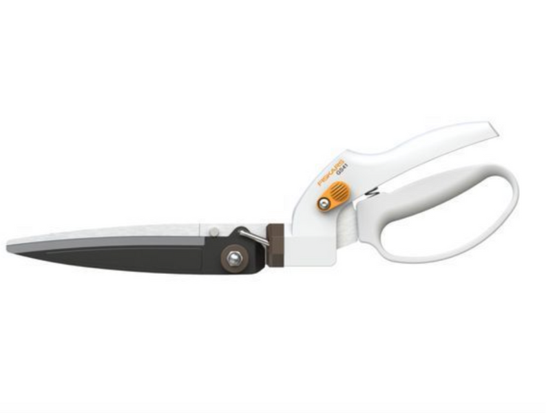 Набір Fiskars: Котушка зі шлангом Waterwheel S+ Ножиці для трави White GS41 1026680102691 фото