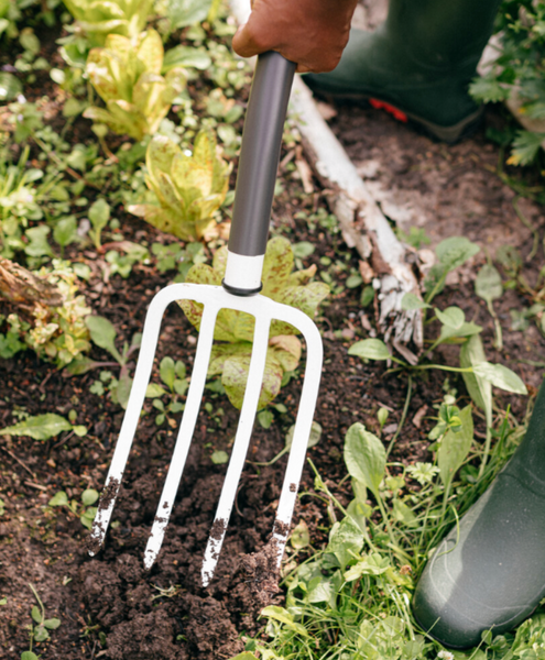 Набір Fiskars: Вила садові White +Лопата садова штикова Fiskars Classic FSC 1070715101477 фото