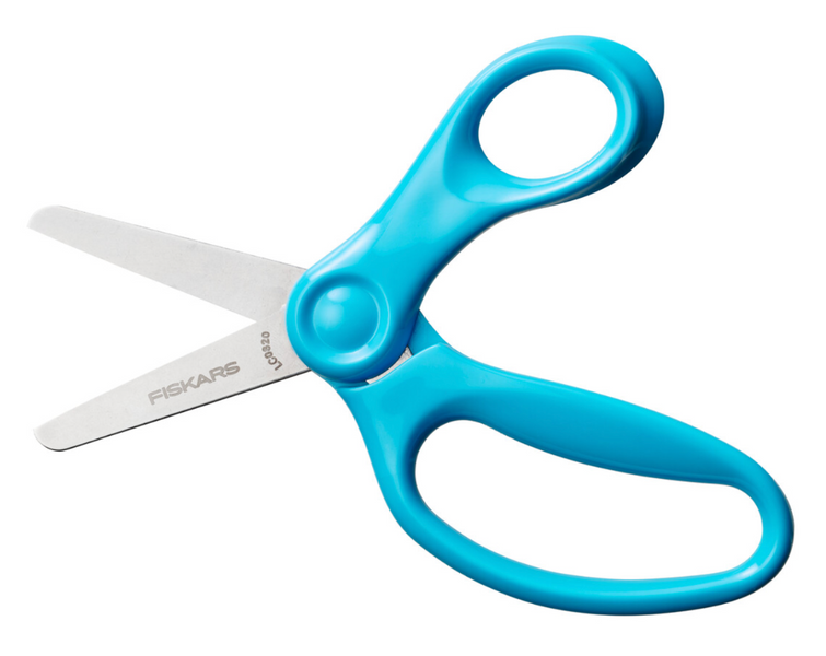 Ножиці дитячі 13см, бірюзові Fiskars (1064072) 1064072 фото